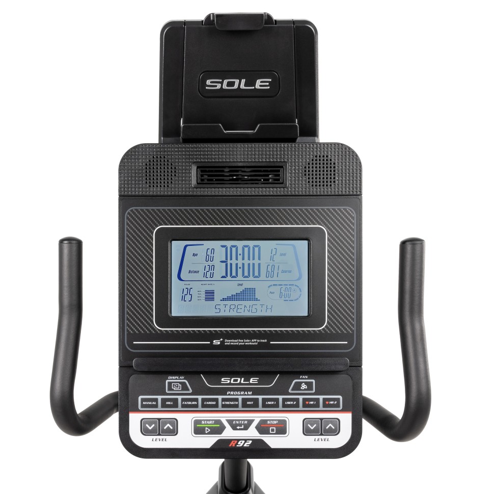 Горизонтальний велотренажер Sole R92 (10004)