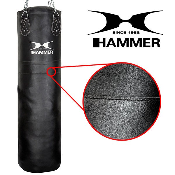 Боксерский мешок Hammer Premium Leather 100x35 cm 92910