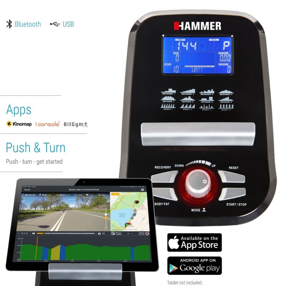 Велотренажер Hammer Ergometer Cardio XT6 (4862)