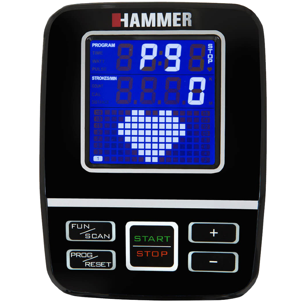 Гребной тренажер Hammer Pro Force 4534