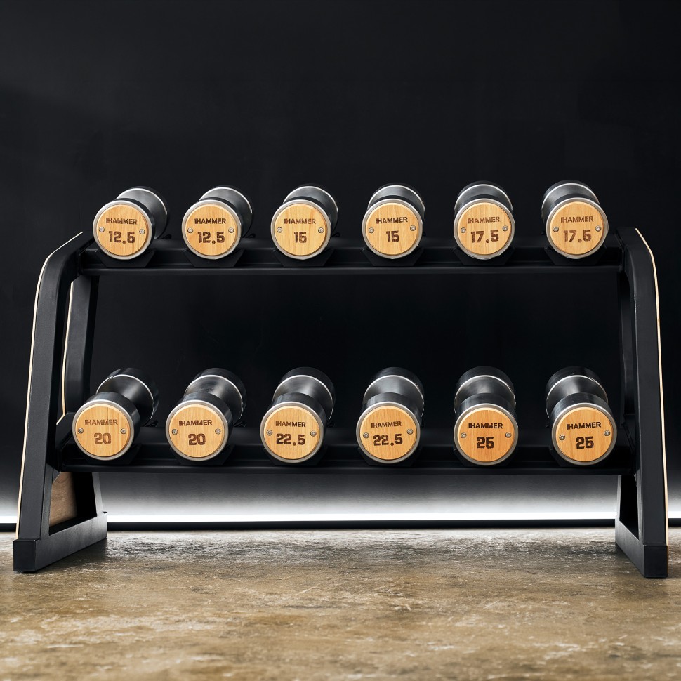 Стійка для гантель Hummer Dumbbell Rack Exclusive 12,5–25 кг 