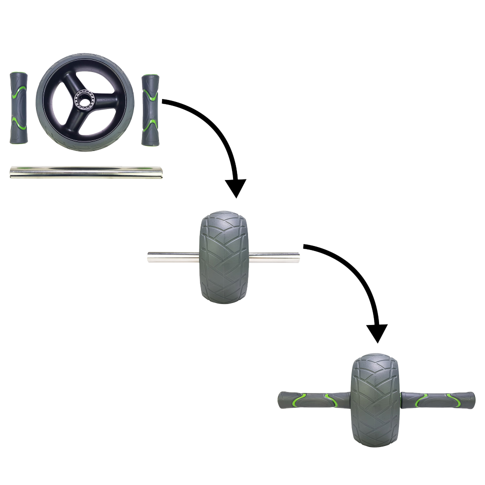 Тренажер для пресса Tunturi Pro Exercise Wheel Deluxe 14TUSFU305