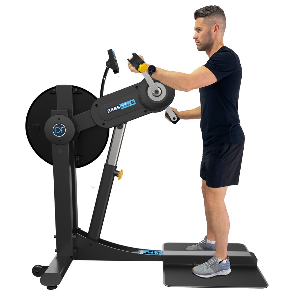 Реабілітаційний тренажер-ергометр для рук Fluid Exercise E685 Arm Cycle