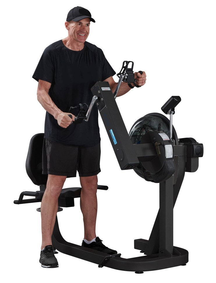 Реабілітаційний тренажер-ергометр Fluid Exercise E750 Cycle UBE