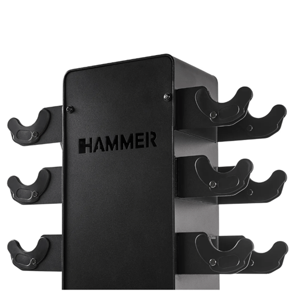 Стійка з гантелями 1-10 кг Hammer Stealth 17342