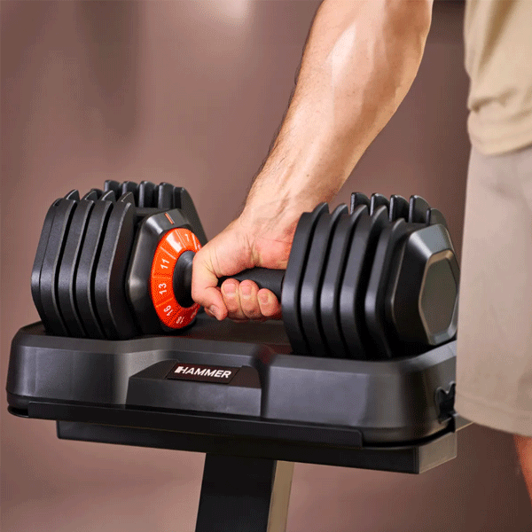 Смарт гантелі Hammer StrongLock 4.0 17349