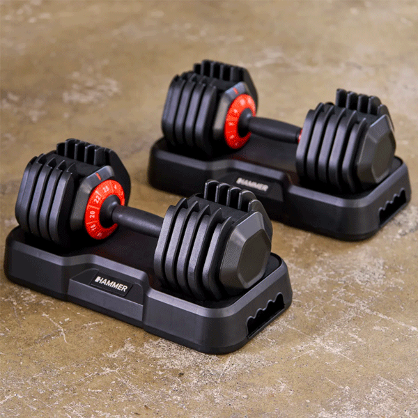 Смарт гантелі Hammer StrongLock 4.0 17349
