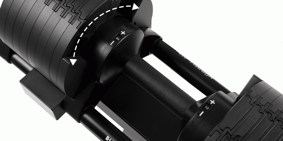 Селекторні гантелі 2х20 кг Hammer SmartLock 17353