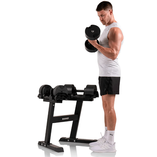 Селекторні гантелі 2х32 кг Hammer SmartLock 17354