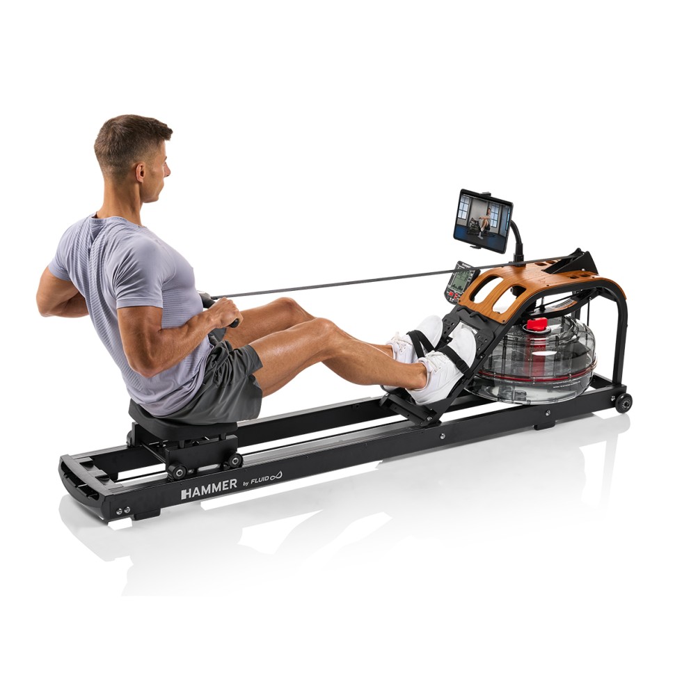 Гребний тренажер  Hammer Aquon Water Flow PRO (12003)