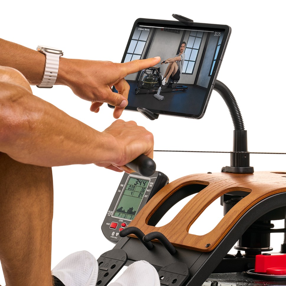 Гребний тренажер  Hammer Aquon Water Flow PRO (12003)