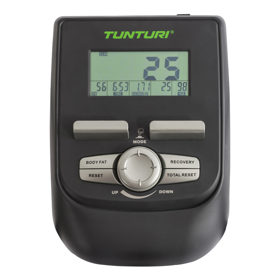 Горизонтальный велотренажер TUNTURI RECUMBENT BIKE COMPETENCE F20R 17TBR20000