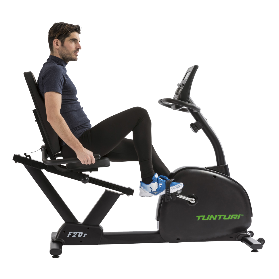 Горизонтальный велотренажер TUNTURI RECUMBENT BIKE COMPETENCE F20R 17TBR20000