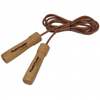 Кожаная скакалка Tunturi Leather Skipping Rope Pro 14TUSFU166
