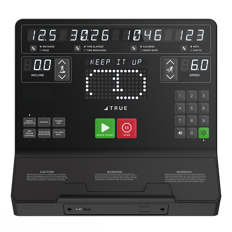 Бігова доріжка True Gravity Unite LED