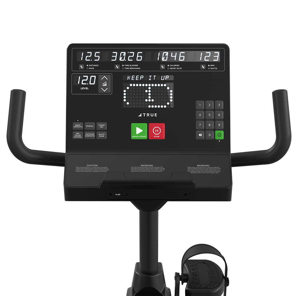 Горизонтальний велотренажер True Apex UNITE LED