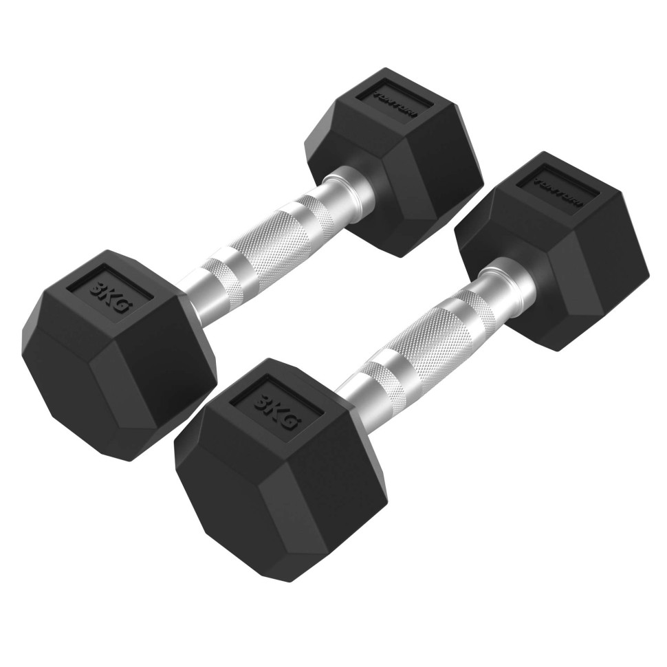 Гантельний ряд Tunturi Platinum Dumbbells Set 1-10 kg (10 пар)