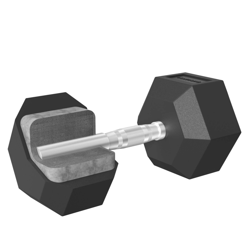 Гантельний ряд Tunturi Platinum Dumbbells Set 1-10 kg (10 пар)