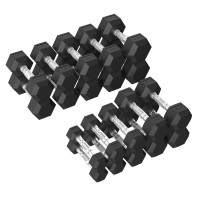 Гантельний ряд Tunturi Platinum Dumbbells Set 1-10 kg (10 пар) 