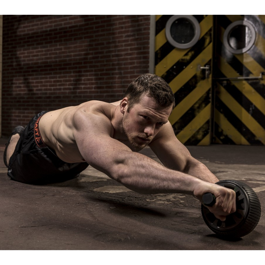 Ролик для пресса профессиональный Tunturi Pro Exercise Wheel Deluxe 14TUSFU194