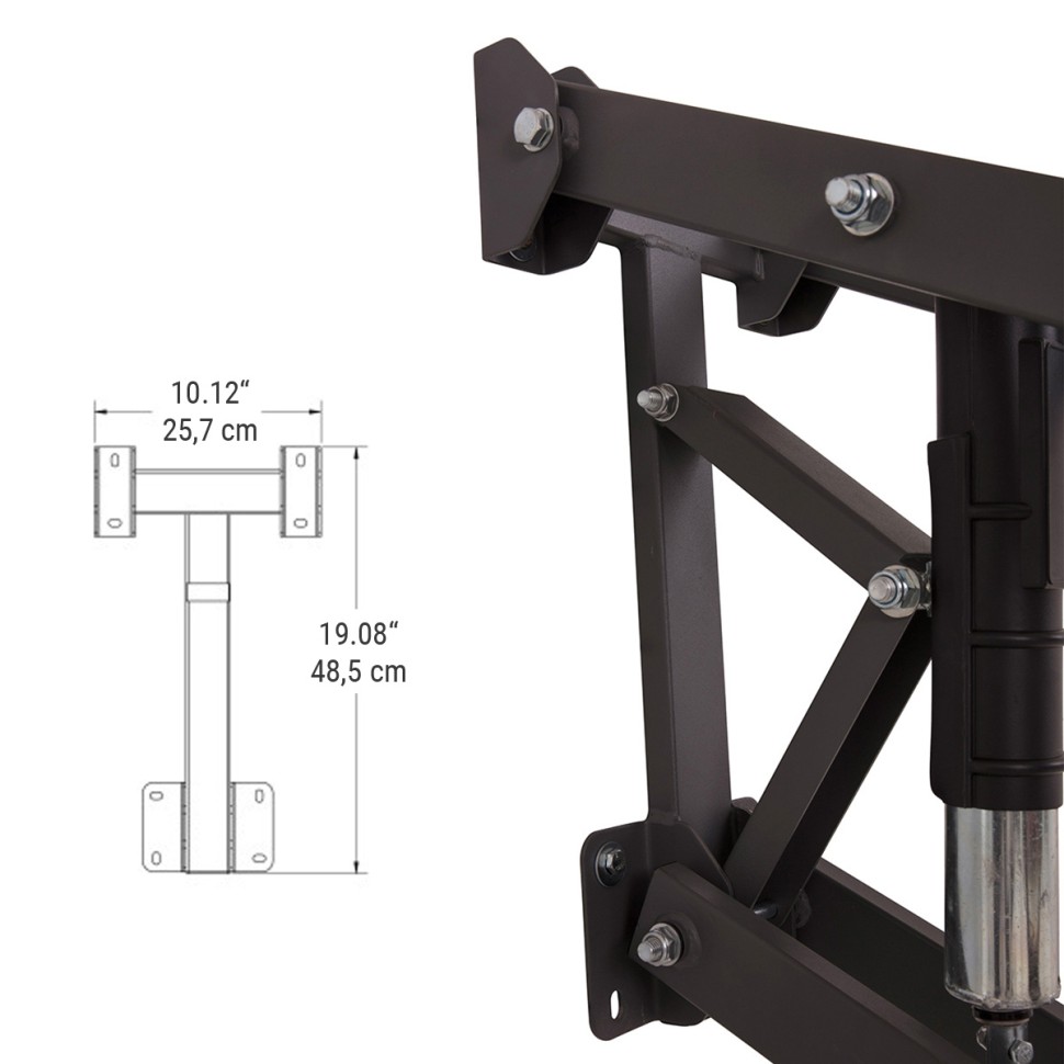 Баскетбольний щит Goaliath GoTek 54 Wallmount