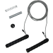 Стальная скакалка с дополнительными грузами Tunturi Steel Skipping Rope with Extra Weights 14TUSFU177