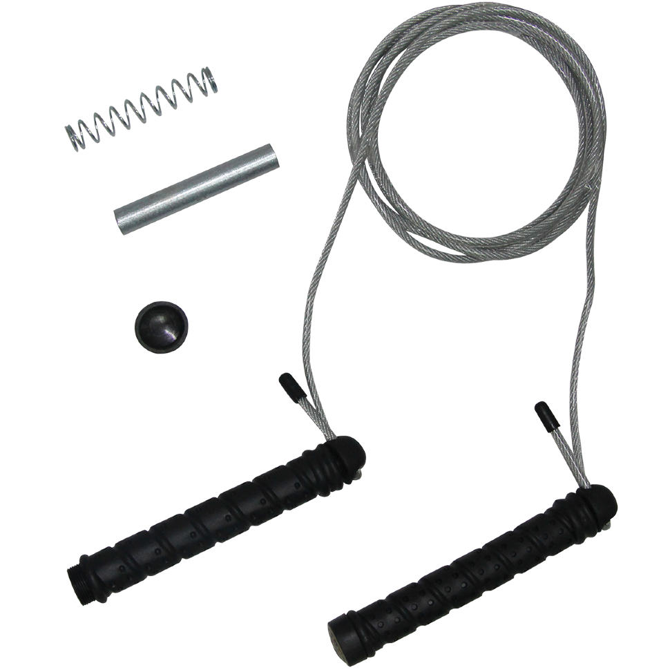 Стальная скакалка с дополнительными грузами Tunturi Steel Skipping Rope with Extra Weights 14TUSFU177