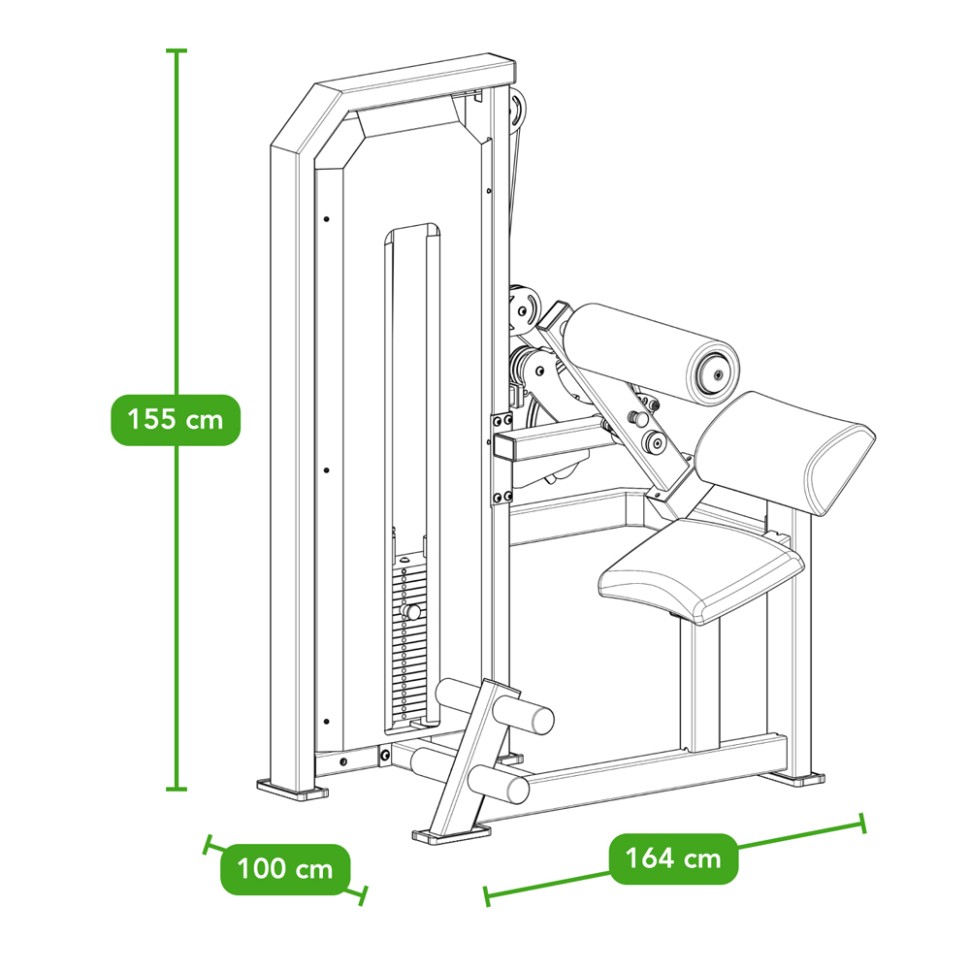 Тренажер прес / спина Tunturi Platinum V 25PVS24000
